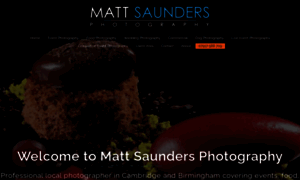 Mattsaundersphotography.co.uk thumbnail