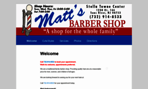 Mattsbarbershop.com thumbnail