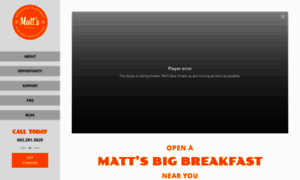 Mattsbigbreakfastfranchising.com thumbnail