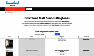 Mattsimons.download-ringtone.com thumbnail
