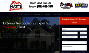 Mattsroofingandgutters.com thumbnail