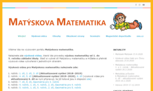 Matyskova-matematika.cz thumbnail