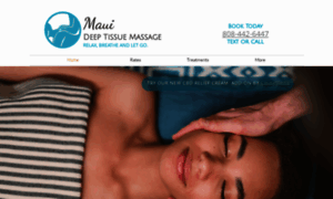 Mauideeptissuemassage.com thumbnail