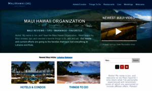 Mauihawaii.org thumbnail