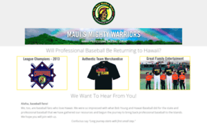 Mauiprobaseball.com thumbnail