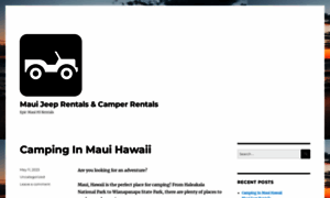 Mauirentalplaces.com thumbnail