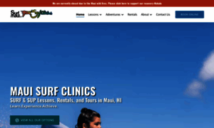 Mauisurfclinics.com thumbnail