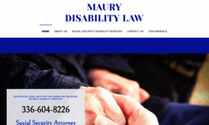 Maurydisabilitylaw.com thumbnail