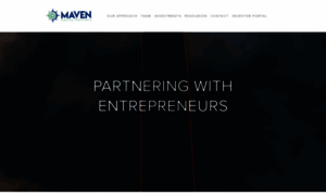 Mavenequitypartners.com thumbnail