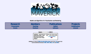 Maverick.inria.fr thumbnail