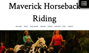 Maverickhorsebackriding.com thumbnail