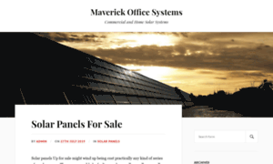 Maverickofficesystems.com thumbnail