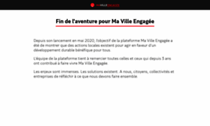 Mavilleengagee.fr thumbnail