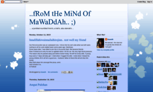 Mawaddahwahab.blogspot.com thumbnail