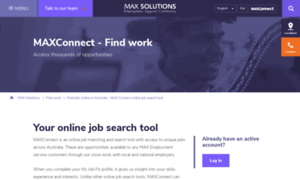 Max-connect.com.au thumbnail