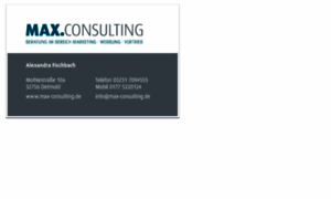 Max-consulting.de thumbnail