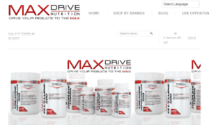 Max-drive-nutrition.myshopify.com thumbnail