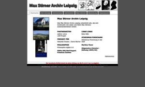 Max-stirner-archiv-leipzig.de thumbnail