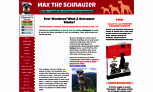 Max-the-schnauzer.com thumbnail