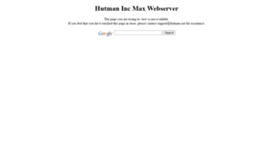 Max.hutman.net thumbnail