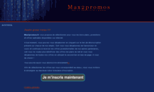 Max2promos.fr thumbnail