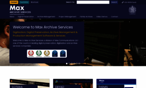 Maxarchiveservices.com thumbnail