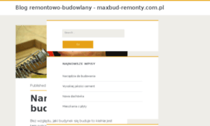Maxbud-remonty.com.pl thumbnail