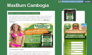 Maxburn-cambogia.tumblr.com thumbnail