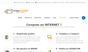 Maxcourier.com.py thumbnail
