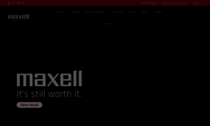 Maxell-usa.com thumbnail