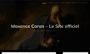 Maxencecaron.fr thumbnail