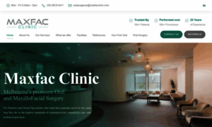 Maxfacclinic.com thumbnail