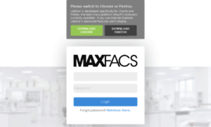 Maxfacs.labstar.com thumbnail