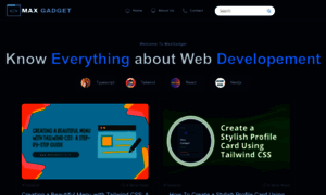 Maxgadget.dev thumbnail