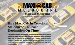 Maxicabsmelbourne.wordpress.com thumbnail