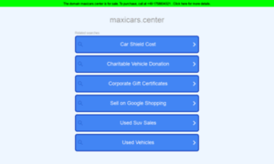 Maxicars.center thumbnail
