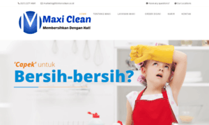 Maxiclean.co.id thumbnail