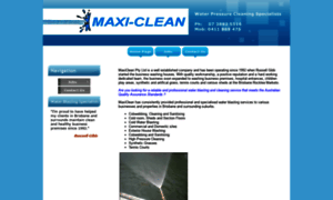 Maxiclean.com.au thumbnail