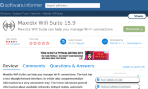 Maxidix-wifi-suite.informer.com thumbnail