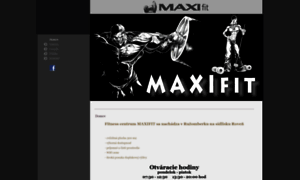 Maxifit.sk thumbnail