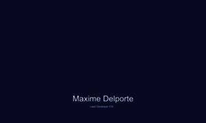 Maximedelporte.com thumbnail