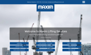 Maximliftingservices.co.uk thumbnail