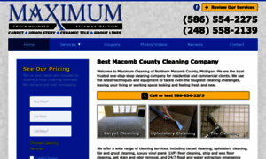 Maximumcarpetcleaning.net thumbnail