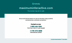 Maximuminteractive.com thumbnail