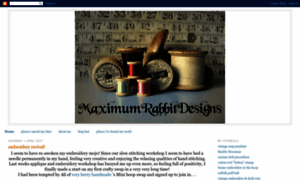 Maximumrabbitdesigns.blogspot.com thumbnail
