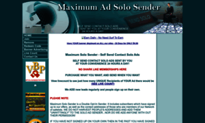 Maximumsolosender.com thumbnail