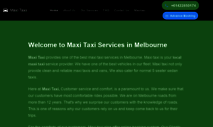 Maxitaxii.com.au thumbnail