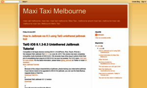 Maxitaximelbourne.blogspot.com thumbnail