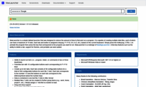 Maxlauncher.sourceforge.io thumbnail