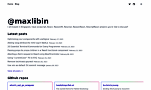 Maxlibin.com thumbnail